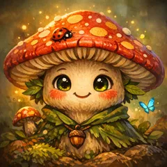 Vibrant cartoon-style wild goose avatar with colorful plumage and an expressive, friendly face.